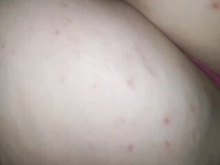 Beating my dong off in between my stepsister obese butt butt cheeks ????