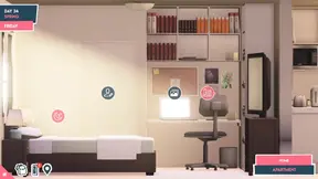 Student creampied in love hotel bondage by his professor