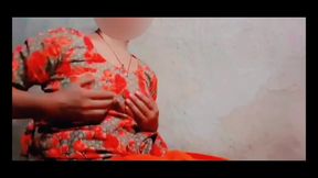 Pressing Her Breasts Over Her Salwar Suit, She Is Slowly Getting Impatient and Removing All the Clothes