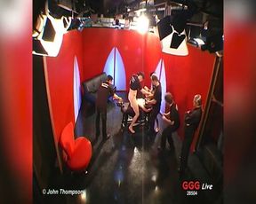 Wild Ggg Gangbang - Blonde Slut Takes All Cocks