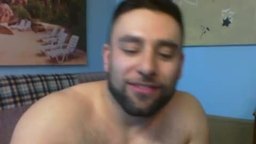 European Model Alex Jerks His Dick