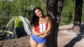 Explosive Sex in the Wild ~ Violet Starr's Forest Fuckers HD XXX Video from Mofos