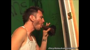 Luke Cross horny gay daddy interracial gloryhole porn