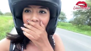 "I masturbate in public on a motorcycle"