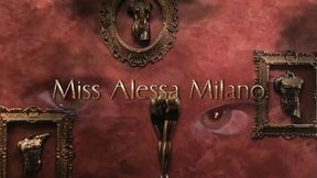 Miss Alessa Milano Ashtray After Whipping