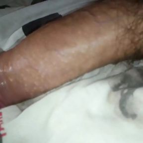 Young Colombian porn with a big penis masturbates for a lot of milk