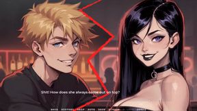 My New Girlfriend Taboo Hentai Game Ep. 41 BDSM Spanking with My Goth GF!