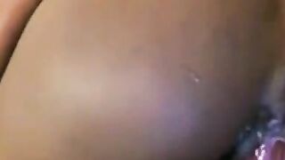 Erotic Sensuality - Black Girl Uses Dildo to Masturbate on Webcam