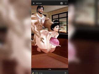 Screwing several sluts on imvu