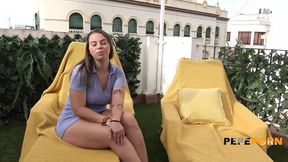 Spanish goddess gets destroyed by thick black cock&#x1F32D; inside her juicy slit