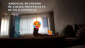 AMIGO SE METE A CAMA MIENTRAS MI ESPOSO SE VA HACER CAPACITACI&Oacute_N ALQUILAMOS DOS CAMAS PARA TODOS
