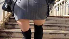 Slim Beauty With Curvy Charm Showcasing Soft Ab Muscles Part 1