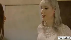 Tbabe Brides Gets Her Shecock Suck And Ride By Brides Maid With Lianna Lawson