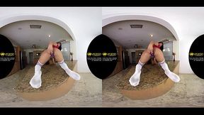 Ultra 4K 3D VR naked NDNgirl in your kitchen ft Lexi Bandera