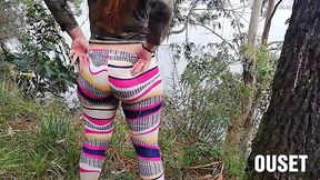 Huge ass babe gets fucked in the woods, check out my personal vids!