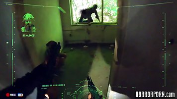 Zombie sluts are getting fucked in the middle of the day and screaming from pleasure while cumming