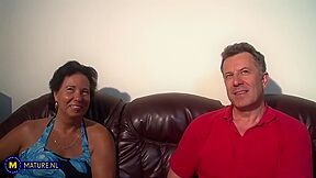 Petra D. - 50 Year Old German Grandma Petra Is Getting Fucked By Two Men