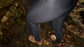 Pra&ccedil_a da Putaria: Morena Pelada, Buceta Quente e Leitada na Boca em P&uacute_blico!