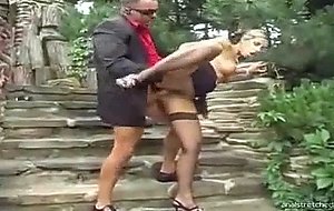 Anal in the garden