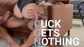Cuck Gets Nothing: Dominant Woman Lord Maria humiliates cuckold with alpha male BBC