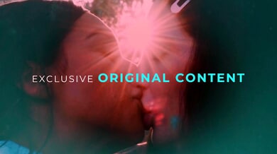 Georgia Jones and Sofi Ryan share a sensual massage that turns into passionate face-sitting
