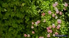 Busty Blonde Babe's Dripping Pussy Eaten Outdoors Till Squirting