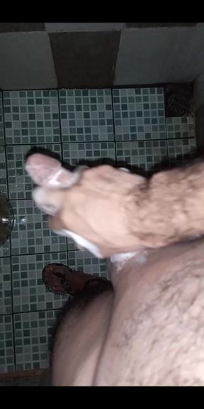 My Wife Sends Me a Video in Her Room and I Send Her Mine in the Bathroom Masturbating
