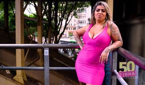 Brazilian Whore Victoria Takes BBC DP