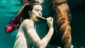 ”Super sexy young babe, Haley Reed loves riding a black prick!”