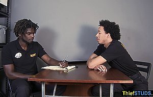 BBC LP officer using his baton to interrogate his partner