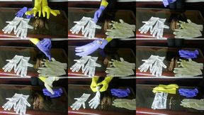 Glove Obsession Fetish Latex, Rubber & Cotton Gloves on My Hands