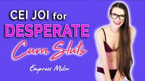 CEI JOI for Desperate Cum Sluts - 720p