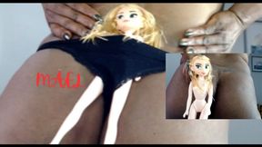 Cheating Girlfriend Has To Suffer - Unaware Giantess Ebony Ass Smothering