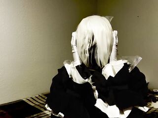 Ebony Zentai Cosplay Breathplay