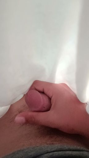 Teen masturbating under the covers