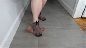 Cock Crush and Smack in Sheer Ankle Socks-SHORT CLIP MP4 1080