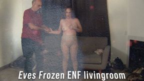 Evangeline gets frozen solid in Livingroom 3