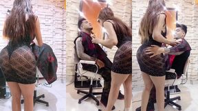 my girlfriend gives me a sexual porn dance