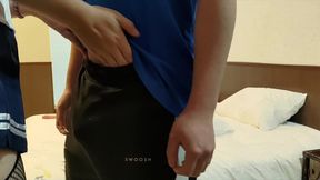 original clip of taiwan crossdresser sissy slut anal fuck riding and blowjob, handjob