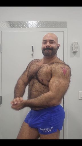 Nothing Like a Post Workout Jerk off to Really Top Things off