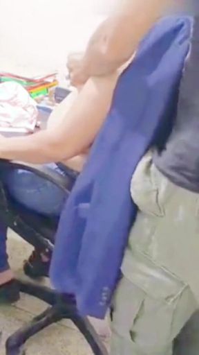 Must-see moment from &quot;I finally got my coworker to fuck me in my office parte 2&quot;