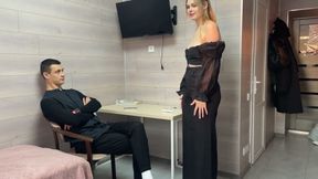 New House New Cock: Customer Examined and Cum Covered