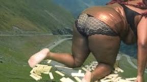 Giantess has Fun with Tiny City 4k smallerr