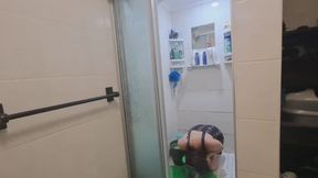 Head dunk and feet sliming