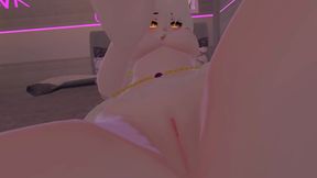 Hot Teen Angel Facesits & Moans Intensely in Uncensored 3D Hentai VRChat Session