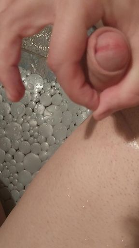 Handjob in the shower