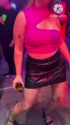 Cuckold asks hotwife to tease the singer on stage