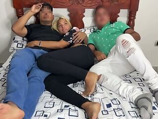 My Friend Invited me to watch a Movie with his Girlfriend but his Girlfriend is with her Ass next