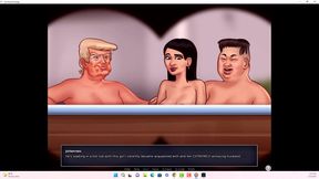 Summertime saga - Johannes and Erik watched Iwanka, Iwanka gave Johannes a blow job on camera