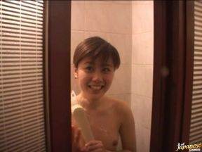 Haruna Itoh's Mind-Blowing Blowjob Session in the Bathroom Stall